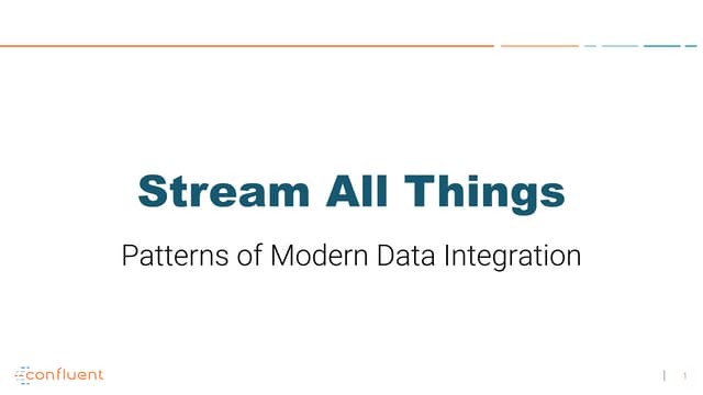 Stream All Things—Patterns of Modern Data Integration with Gwen Shapira