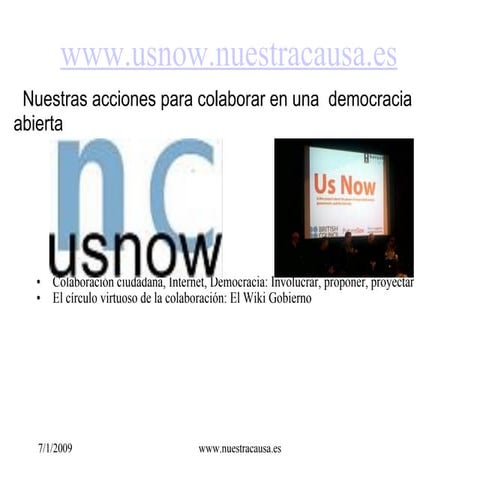 www.usnow.nuestracausa.es