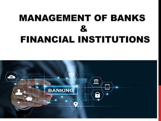 INTRODUCTION TO BANKING | PPTX