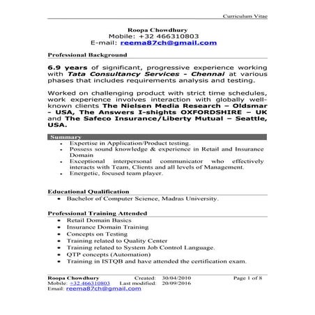 Simangele Nngobeni resume | DOCX