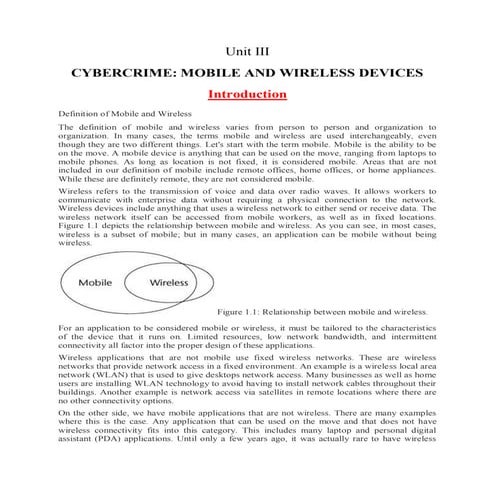 cybersecurity mobile and wifi NET devices