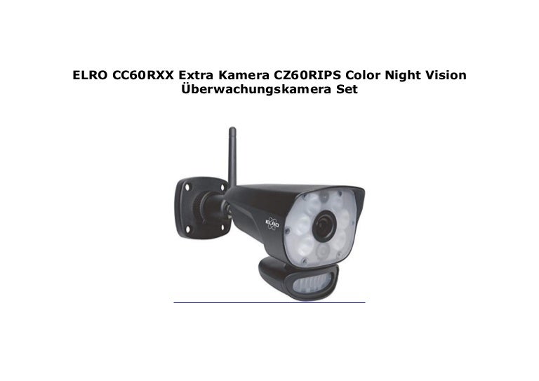 elro color night vision