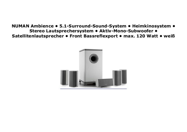 120 watt home theater system with subwoofer