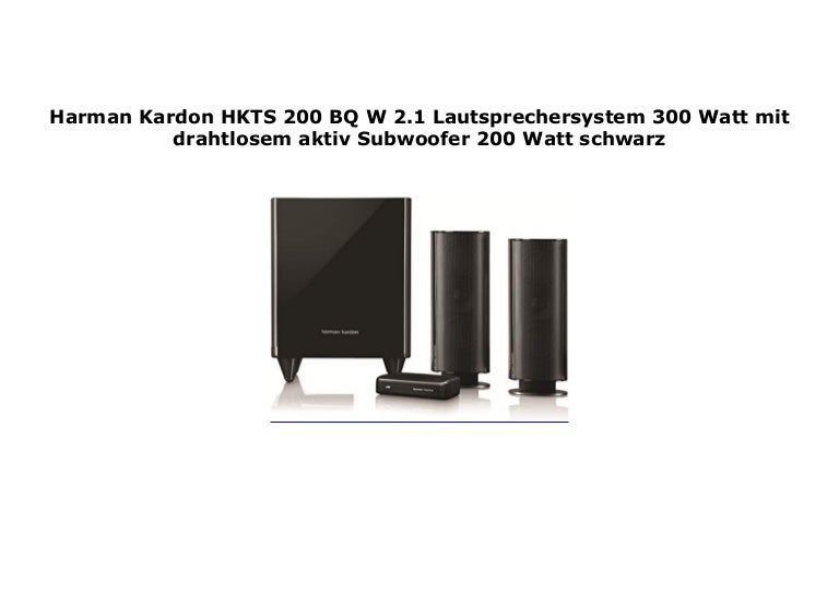 harman kardon subwoofer 300 watt