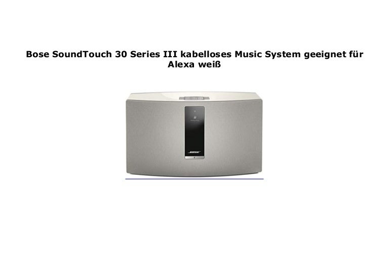 bose sound system 30
