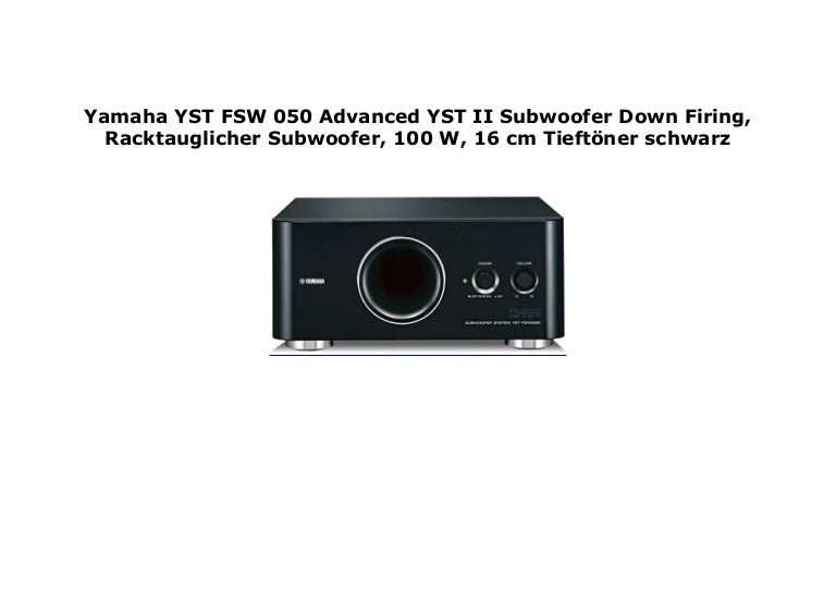 yamaha 050 subwoofer