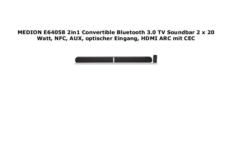 soundbar e64058