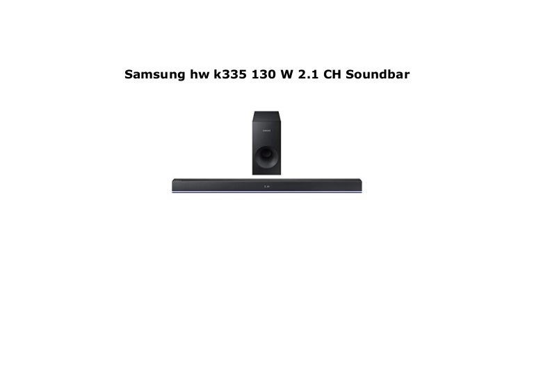 soundbar k335 samsung