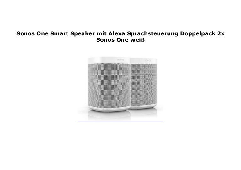 sonos one 2x