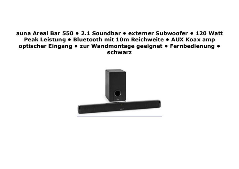 areal bar 550