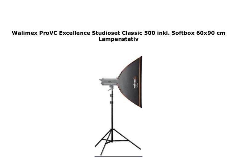 walimex pro VC Excellence Studioset Classic 500