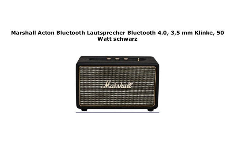 marshall acton watts