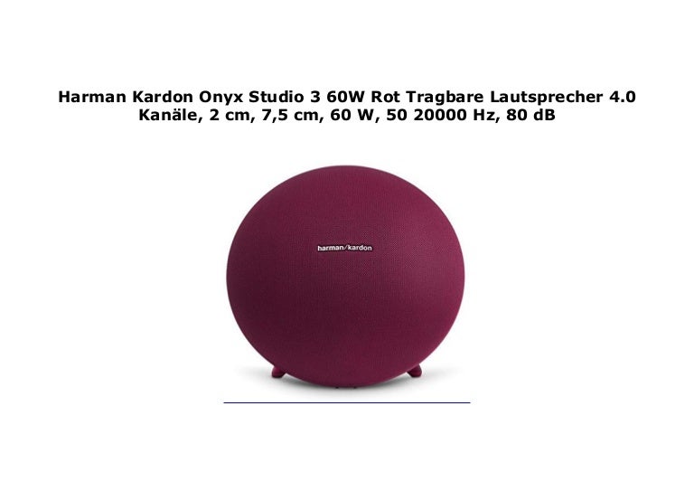 harman kardon onyx studio 3 60w