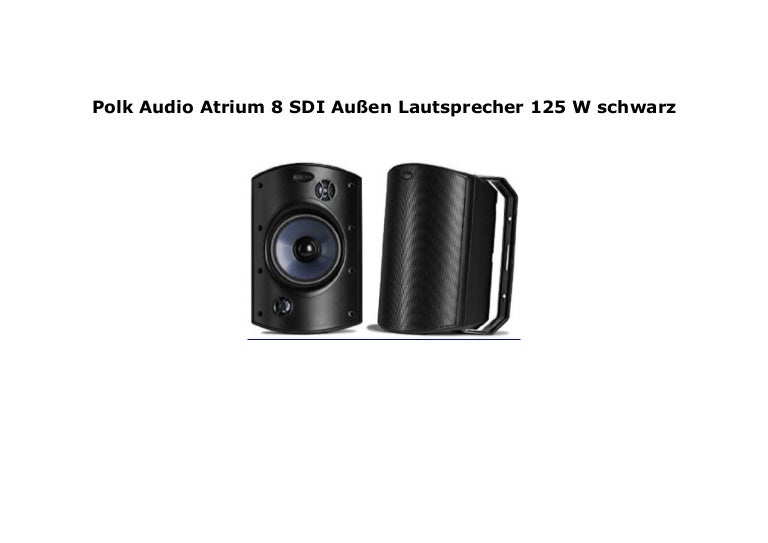 polk audio atrium 8
