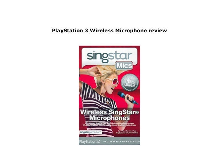 playstation wireless microphone