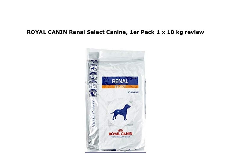royal canin veterinary diet renal select