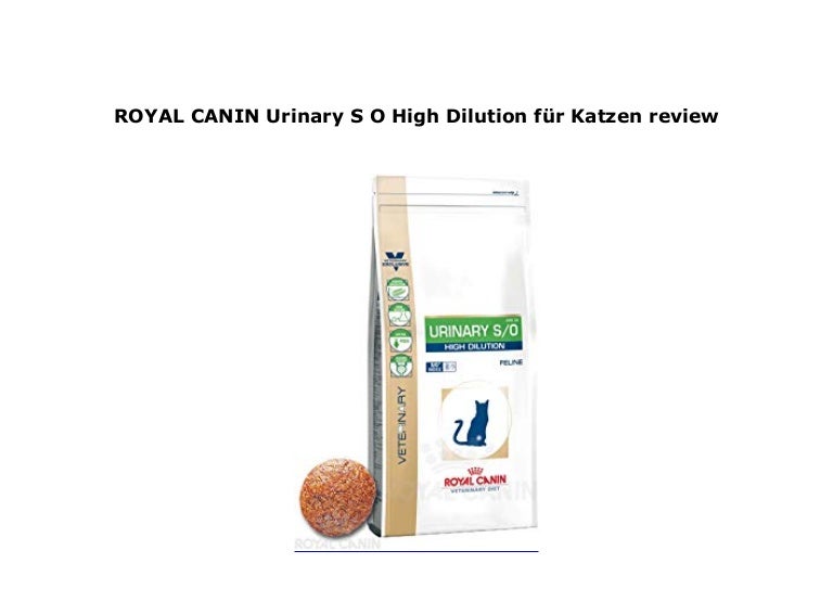 high dilution royal canin