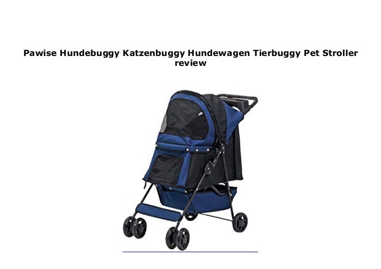 Pawise Hundebuggy Katzenbuggy Hundewagen Tierbuggy Pet