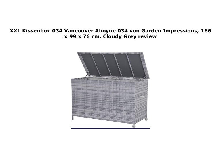 Xxl Kissenbox 034 Vancouver Aboyne 034 Von Garden Impressions 16