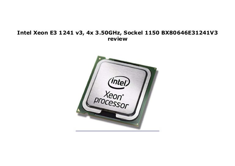 e3 1241 v3