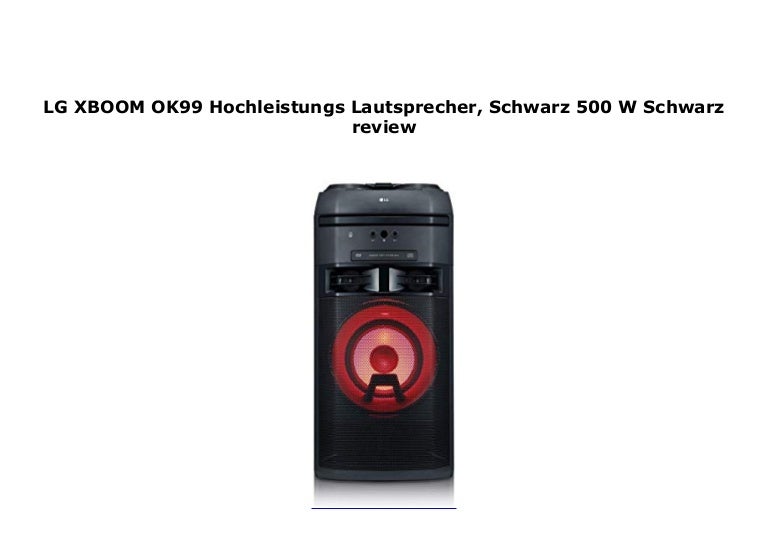 lg xboom ok99 review