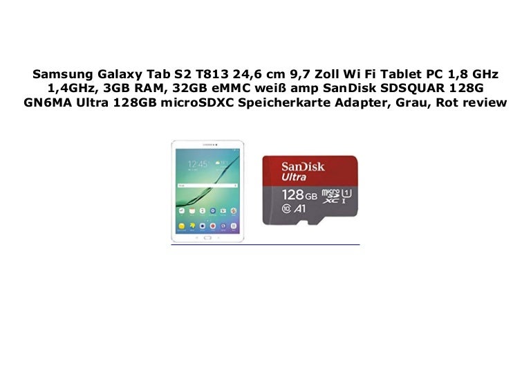 Samsung Galaxy Tab S2 T813 24 6 Cm 9 7 Zoll Wi Fi Tablet Pc 1 8 Gh