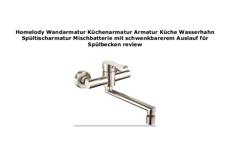 Kludi Provita Kitchen Wall Fitting 335370500 Chrome Spout 250mm