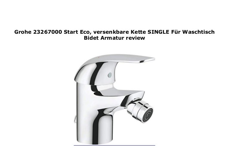 Grohe 23267000 Start Eco Versenkbare Kette Single F R Waschtisch Bid