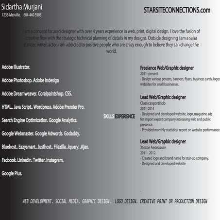 Web&Graphicresume