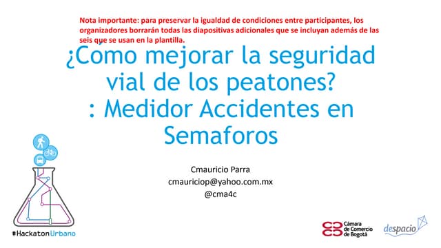 Hackaton Urbano- Medidor de acciden...