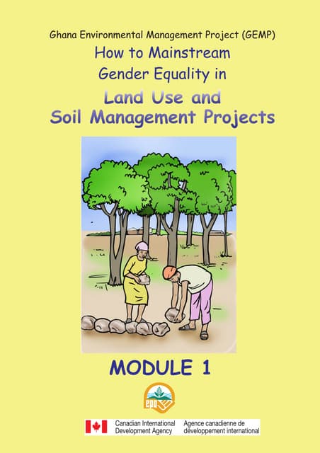 1Gender and Land Use and Soil Management Projects