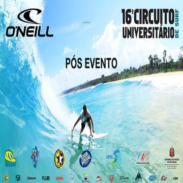 16ª Circuito Paulista Universitário de Surf