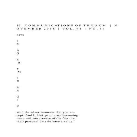 16    C O M M U N I C AT I O N S  O F  T H E  A C M       N O.docx