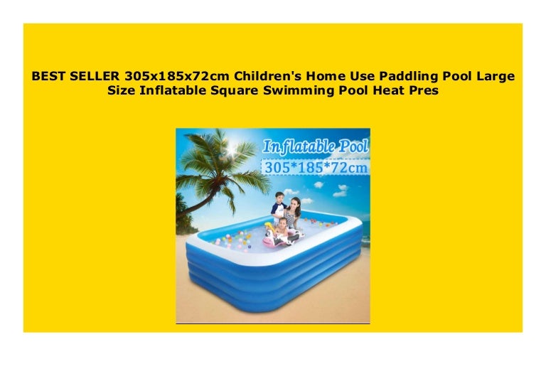 best large inflatable pool