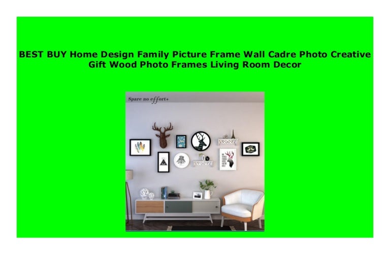 Best Price Home Design Family Picture Frame Wall Cadre Photo Creativ