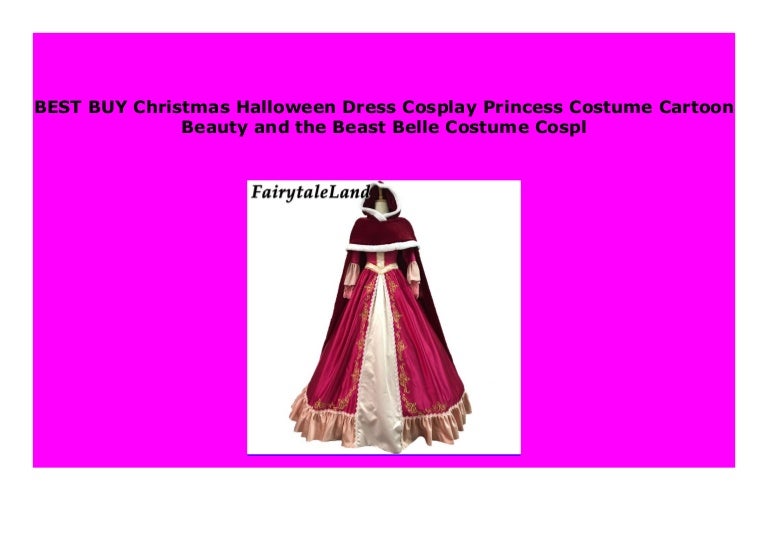 Best Price Christmas Halloween Dress Cosplay Princess Costume Cartoo