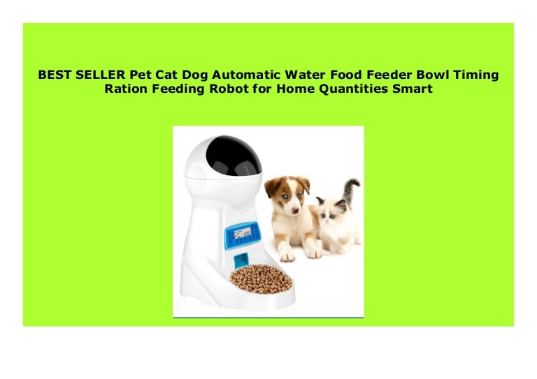 dog feeding robot
