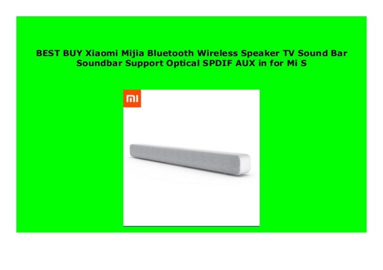 xiaomi mijia soundbar