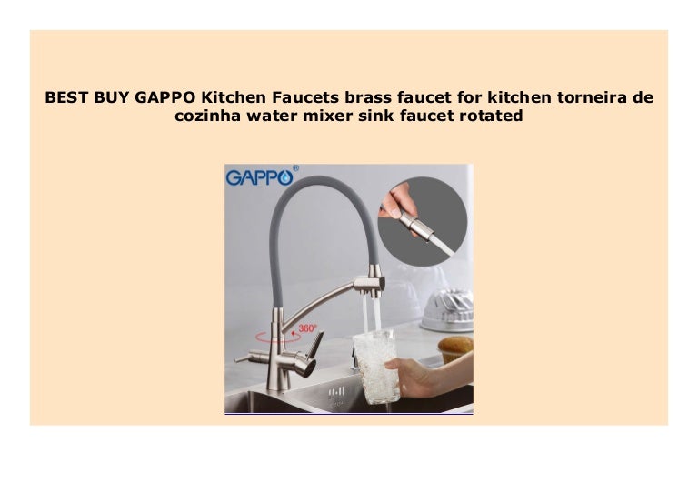 Sell Gappo Kitchen Faucets Brass Faucet For Kitchen Torneira De Cozi
