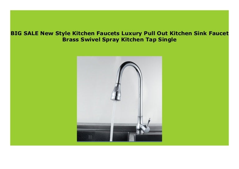 Big Sale New Style Kitchen Faucets Luxury Pull Out Kitchen Sink Fauc