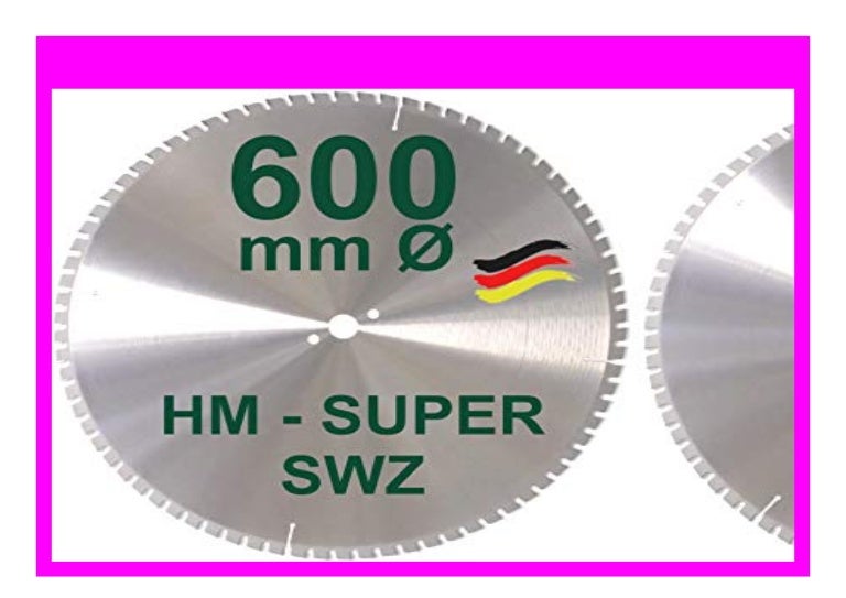 HOT PROMO HM Kreiss Geblatt 600 X 30 Z 78 SWZ SUPER Nagelfest S Gebl 