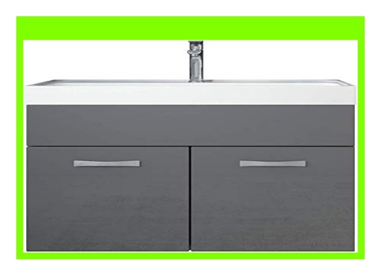 DISCOUNT Badezimmer Badm bel Set Paso 01 80 cm Waschbecken Hochglanz