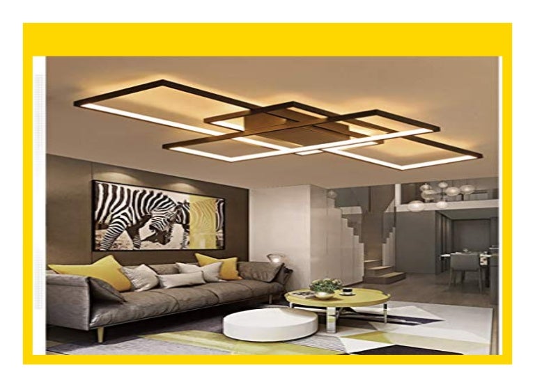 BEST BUY LED Deckenleuchte Modern Dimmbar Fernbedienung Lampen Decken…