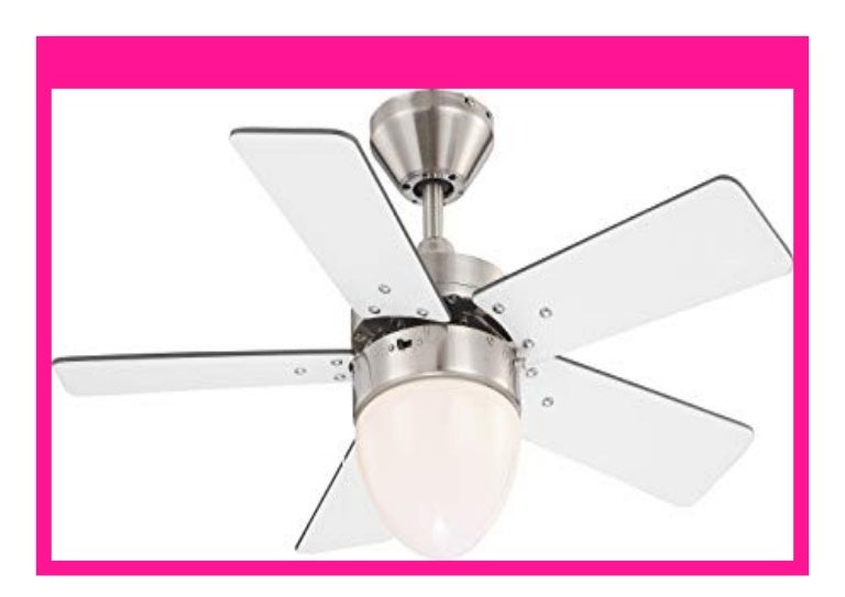 BIG SALE Deckenventilator Ventilator mit Zugschalter und Beleuchtung