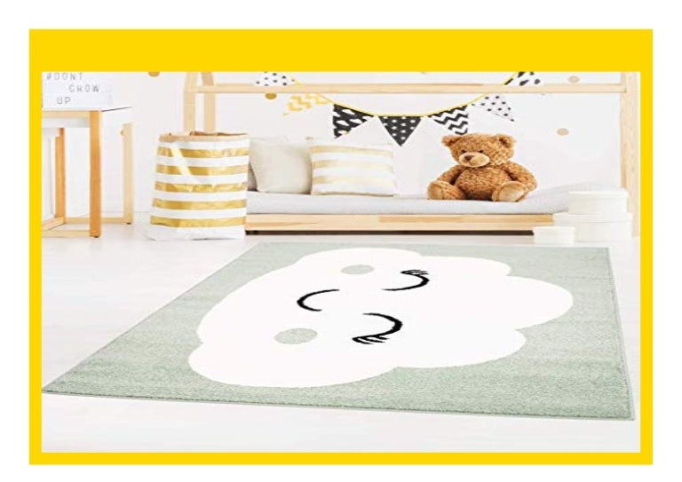 Hot Promo Carpet City Kinderteppich Bubble Kids Flachflor Mit Wolken