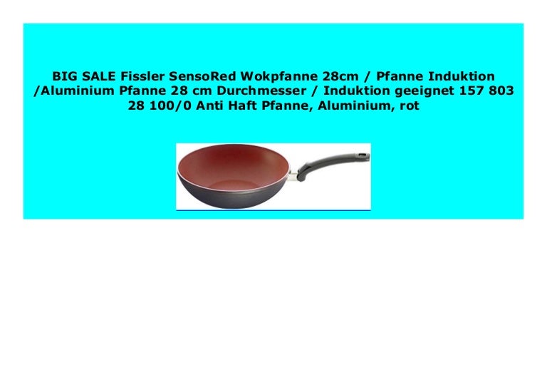 Fissler SensoRed Wokpfanne 28cm