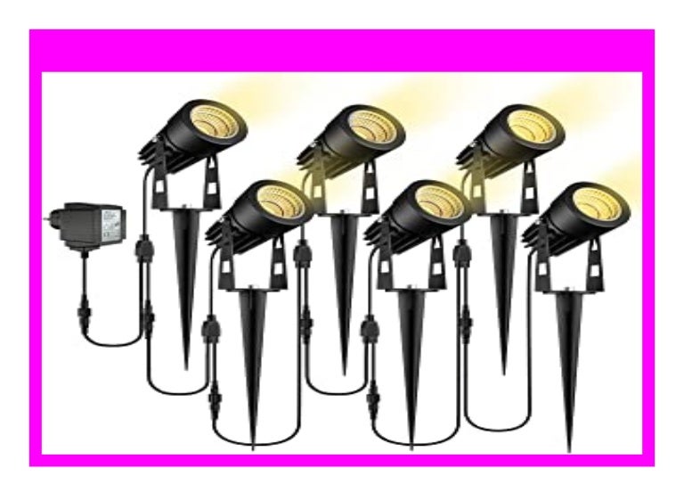 Best Seller Gartenbeleuchtung Ecowho 6er Set Gartenleuchte Mit Erdsp