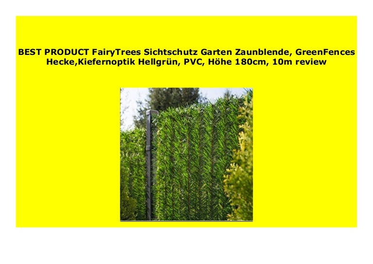 Best Buy Fairytrees Sichtschutz Garten Zaunblende Greenfences Hecke