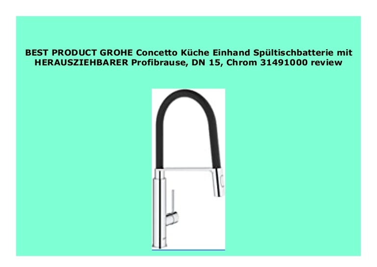 Hot Promo Grohe Concetto K Che Einhand Sp Ltischbatterie Mit He