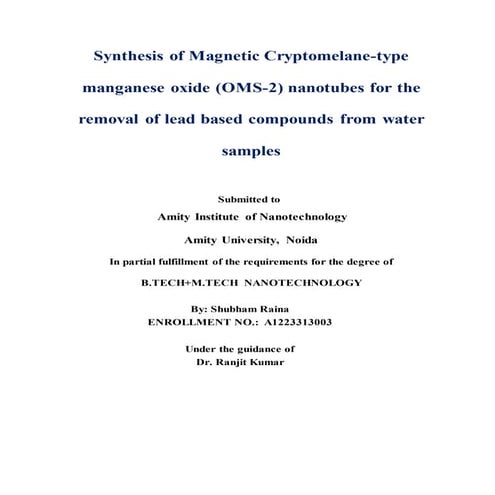 Ntcc report final report shubham